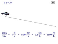 Измерение скорости равномерного движения
